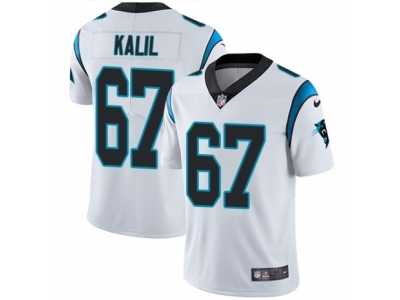 Men's Nike Carolina Panthers #67 Ryan Kalil Vapor Untouchable Limited White NFL Jersey