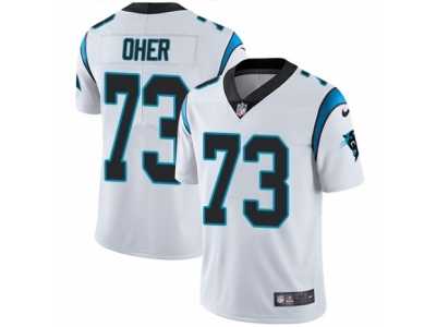 Men's Nike Carolina Panthers #73 Michael Oher Vapor Untouchable Limited White NFL Jersey