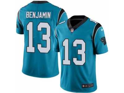 Nike Carolina Panthers #13 Kelvin Benjamin Blue Men's Stitched NFL Limited Rush Jersey