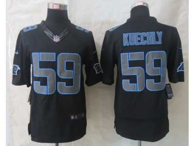 Nike Carolina Panthers #59 Kuechly black Jerseys(Impact Limited)
