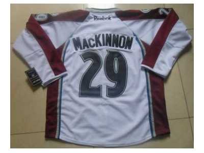 nhl jerseys colorado avalanche #29 mackinnon white