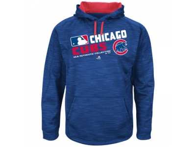 Men\'s Chicago Cubs Authentic Collection Royal Team Choice Streak Hoodie