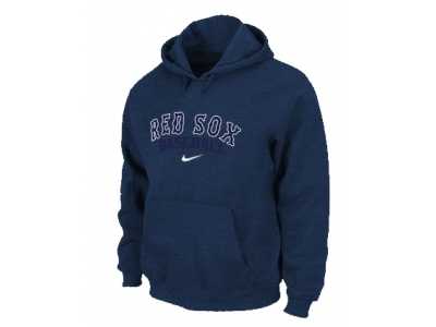 Boston Red Sox Pullover Hoodie D.Blue