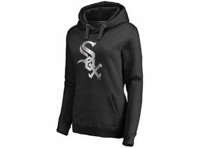 Women's Chicago White Sox Platinum Collection Pullover Hoodie Black
