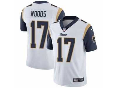 Men's Nike Los Angeles Rams #17 Robert Woods Vapor Untouchable Limited White NFL Jersey