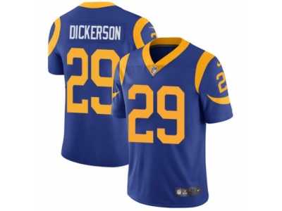 Men's Nike Los Angeles Rams #29 Eric Dickerson Vapor Untouchable Limited Royal Blue Alternate NFL Jersey