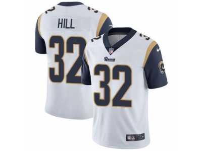 Men's Nike Los Angeles Rams #32 Troy Hill Vapor Untouchable Limited White NFL Jersey