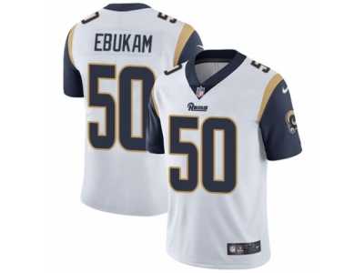 Men's Nike Los Angeles Rams #50 Samson Ebukam Vapor Untouchable Limited White NFL Jersey