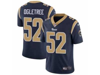 Men's Nike Los Angeles Rams #52 Alec Ogletree Vapor Untouchable Limited Navy Blue Team Color NFL Jersey