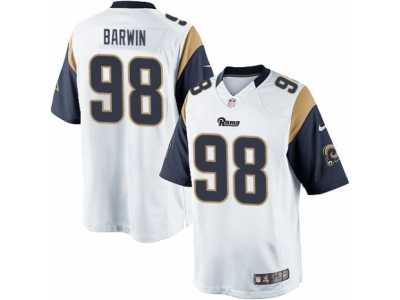 Men's Nike Los Angeles Rams #98 Connor Barwin Limited White NFL Jersey