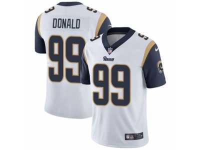 Men's Nike Los Angeles Rams #99 Aaron Donald Vapor Untouchable Limited White NFL Jersey