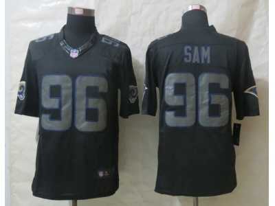 Nike St.Louis Rams #96 Sam Black Jerseys(Impact Limited)