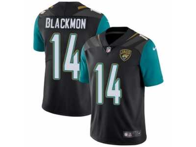 Men's Nike Jacksonville Jaguars #14 Justin Blackmon Vapor Untouchable Limited Black Alternate NFL Jersey