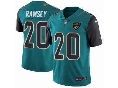 Men's Nike Jacksonville Jaguars #20 Jalen Ramsey Vapor Untouchable Limited Teal Green Team Color NFL Jersey
