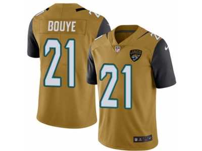 Men's Nike Jacksonville Jaguars #21 A.J. Bouye Limited Gold Rush NFL Jersey