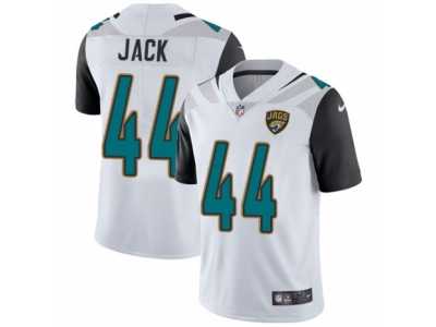 Men's Nike Jacksonville Jaguars #44 Myles Jack White Vapor Untouchable Limited Player NFL Jersey