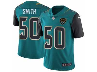 Men's Nike Jacksonville Jaguars #50 Telvin Smith Vapor Untouchable Limited Teal Green Team Color NFL Jersey