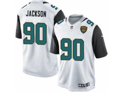 Men's Nike Jacksonville Jaguars #90 Malik Jackson Limited White NFL Jersey