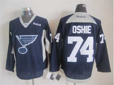 NHL st. louis blues #74 oshie Training dark blue jerseys