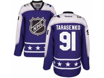 Youth Reebok St. Louis Blues #91 Vladimir Tarasenko Authentic Purple Central Division 2017 All-Star NHL Jersey