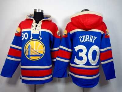 NBA Golden State Warriors #30 Stephen Curry red-blue jerseys[pullover hooded sweatshirt]