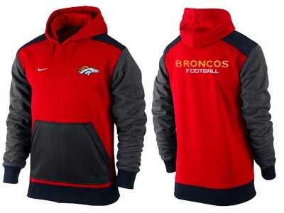 Men Denver Broncos Authentic Logo Hoodie-24