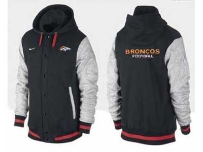 Men Denver Broncos Authentic Logo Hoodie-32