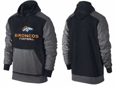 Men Denver Broncos Authentic Logo Hoodie-6