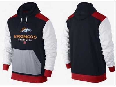 Men Denver Broncos Authentic Logo Hoodie-8