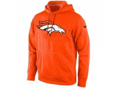 Men's Denver Broncos Nike Orange KO Logo Essential Hoodie