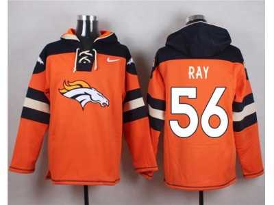 Nike Denver Broncos #56 Shane Ray Orange Player Pullover Hoodie