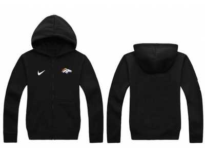 Nike Denver Broncos Authentic Logo Hoodie black
