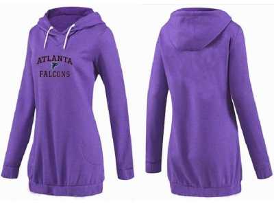 Women Atlanta Falcons Pullover Hoodie-039