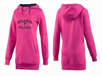 Women Atlanta Falcons Pullover Hoodie-063