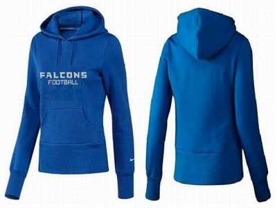 Women Atlanta Falcons Pullover Hoodie-105