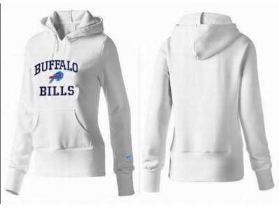 Women Buffalo Bills Logo Pullover Hoodie-010