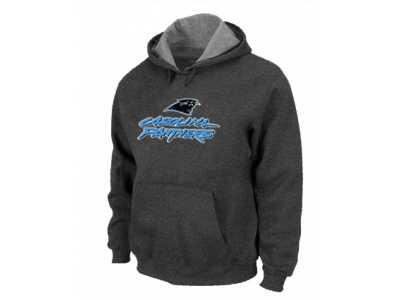 Carolina Panthers Authentic Logo Pullover Hoodie D.Grey