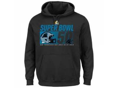 Carolina Panthers Majestic Black Super Bowl 50 Bound On Our Way Pullover Hoodie