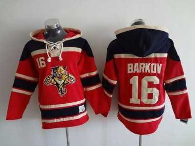 NFL Carolina Panthers #16 Aleksander Barkov Red Sawyer Hooded Sweatshirt Stitched jerseys