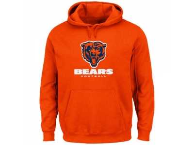 Chicago Bears Orange Critical Victory Pullover Hoodie