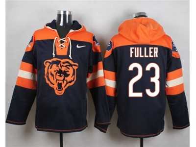 Nike Chicago Bears #23 Kyle Fuller Navy Blue Player Pullover Hoodie