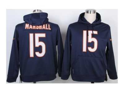 Nike jerseys chicago bears #15 brandon marshall blue[pullover hooded sweatshirt]