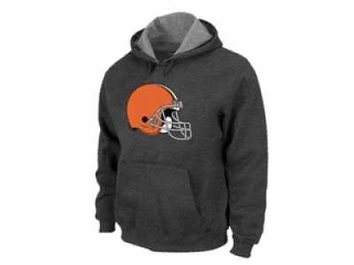 Cleveland Browns Logo Pullover Hoodie D.Grey