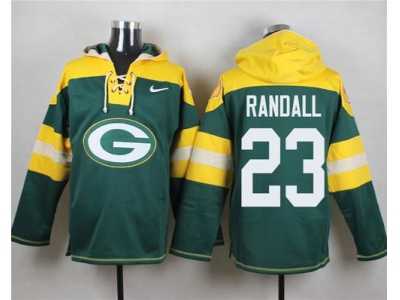 Nike Green Bay Packers #23 Damarious Randall Green Player Pullover Hoodie