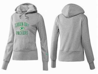 Women Green Bay Packers Logo Pullover Hoodie-016