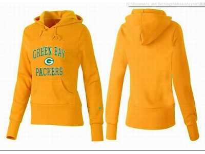 Women Green Bay Packers Logo Pullover Hoodie-017