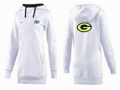 Women Green Bay Packers Logo Pullover Hoodie-077