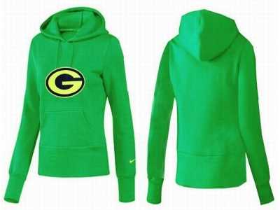 Women Green Bay Packers Logo Pullover Hoodie-109