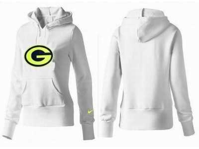 Women Green Bay Packers Logo Pullover Hoodie-116