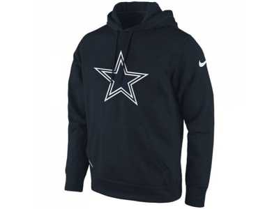 Dallas Cowboys Nike Navy KO Logo Essential Pullover Hoodie